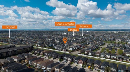 218 Saddlefield Place Ne, Calgary, AB - Outdoor With View