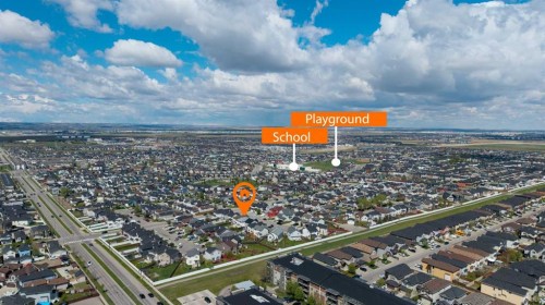 218 Saddlefield Place Ne, Calgary, AB - Outdoor With View