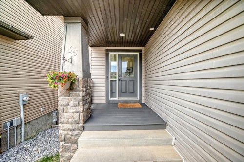 35 Sunset View, Cochrane, AB - Outdoor With Exterior
