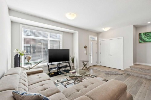 310 Sage Meadows Gardens Nw, Calgary, AB - Indoor Photo Showing Living Room