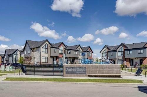 310 Sage Meadows Gardens Nw, Calgary, AB - Outdoor With Facade