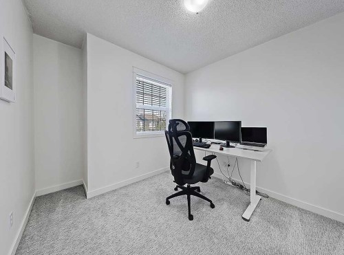 558 Evermeadow Road Sw, Calgary, AB - Indoor Photo Showing Office