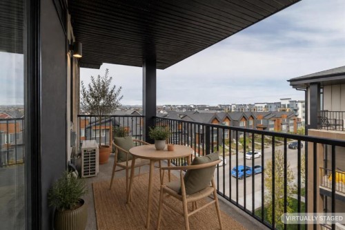 4403-200 Seton Circle Se, Calgary, AB - Outdoor With Balcony With Exterior