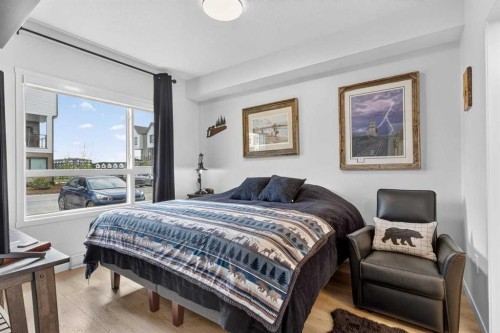 4104-20295 Seton Way Se, Calgary, AB - Indoor Photo Showing Bedroom