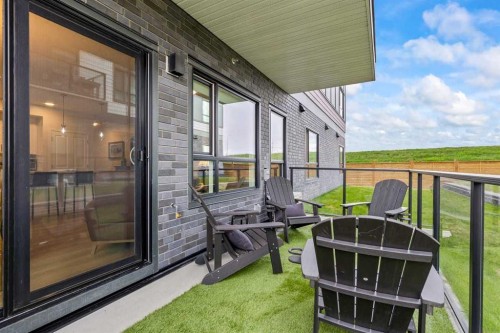 4104-20295 Seton Way Se, Calgary, AB - Outdoor With Deck Patio Veranda With Exterior