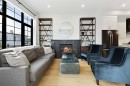 4929 20 Street Sw, Calgary, AB  - Indoor Photo Showing Living Room With Fireplace 