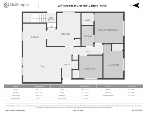 119 Ranchlands Crescent Nw, Calgary, AB 