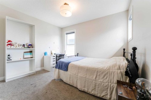 42 Buckskin Way, Cochrane, AB - Indoor Photo Showing Bedroom