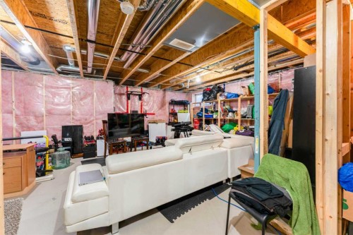 42 Buckskin Way, Cochrane, AB - Indoor Photo Showing Basement