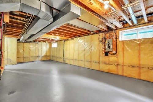141 Cramond Close Se, Calgary, AB - Indoor Photo Showing Basement