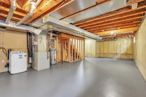 141 Cramond Close Se, Calgary, AB - Indoor Photo Showing Basement