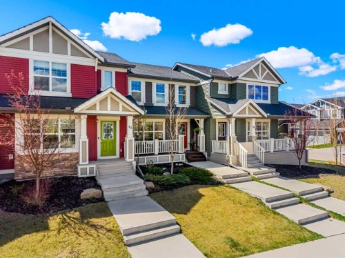 40 Sunvalley Road, Cochrane, AB - Outdoor With Deck Patio Veranda With Facade