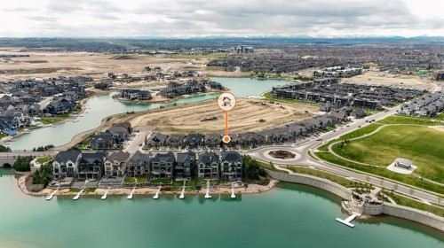 541 Marine Drive Se, Calgary, AB - Outdoor With Body Of Water With View
