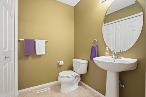 56 Everglen Way Sw, Calgary, AB - Indoor Photo Showing Bathroom