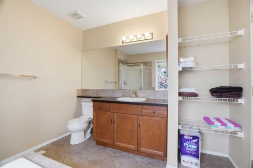 56 Everglen Way Sw, Calgary, AB - Indoor Photo Showing Bathroom