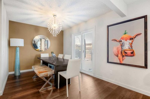 263 Silvergrove Place Nw, Calgary, AB - Indoor Photo Showing Dining Room