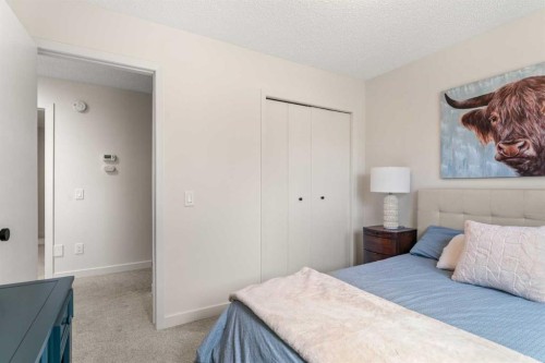 263 Silvergrove Place Nw, Calgary, AB - Indoor Photo Showing Bedroom