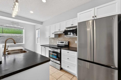 53 Royal Birch Way Nw, Calgary, AB - Indoor Photo Showing Kitchen With Double Sink With Upgraded Kitchen