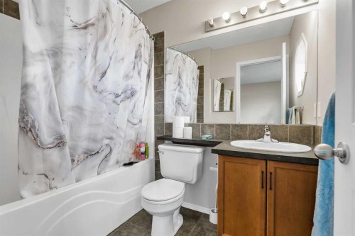 242 Copperstone Grove Se, Calgary, AB - Indoor Photo Showing Bathroom