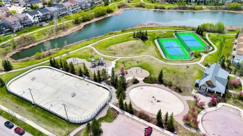 242 Copperstone Grove Se, Calgary, AB - Outdoor With Body Of Water With View