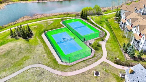 242 Copperstone Grove Se, Calgary, AB - Outdoor With Body Of Water With View