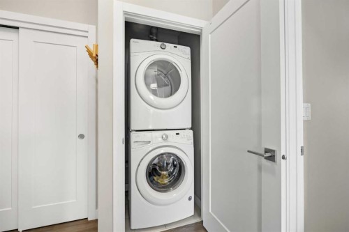 401-150 Auburn Meadows Manor Se, Calgary, AB - Indoor Photo Showing Laundry Room