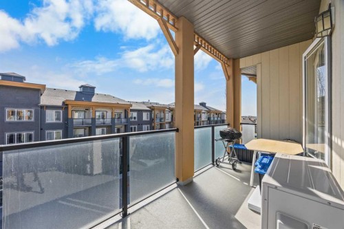 401-150 Auburn Meadows Manor Se, Calgary, AB - Outdoor With Balcony With Exterior