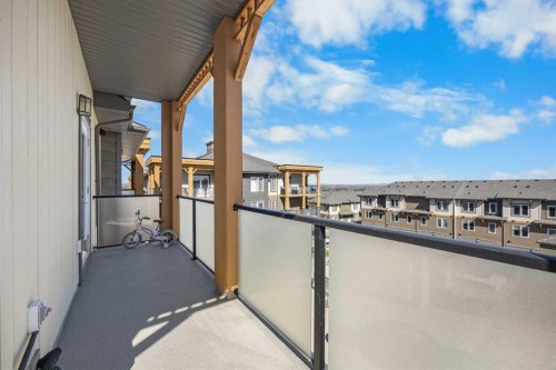 401-150 Auburn Meadows Manor Se, Calgary, AB - Outdoor With Balcony With Exterior