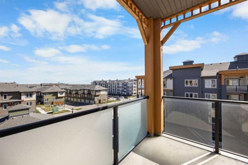 401-150 Auburn Meadows Manor Se, Calgary, AB - Outdoor With Balcony With View