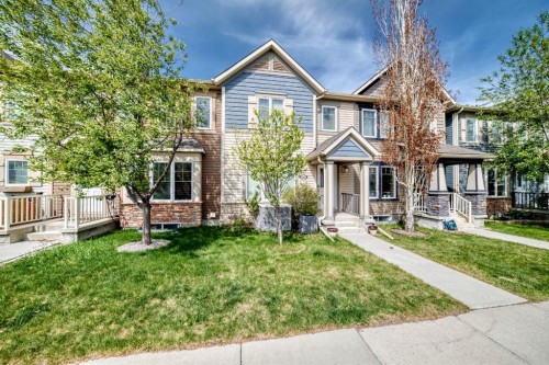553 Windstone Common Sw, Airdrie, AB - Outdoor With Facade