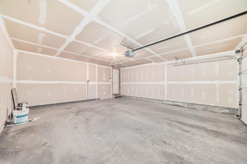 553 Windstone Common Sw, Airdrie, AB - Indoor Photo Showing Garage
