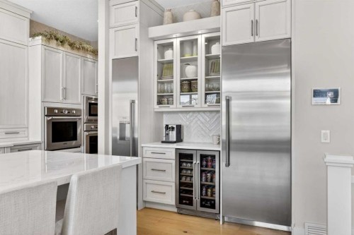 45 Cranbrook Rise Se, Calgary, AB - Indoor Photo Showing Kitchen With Upgraded Kitchen