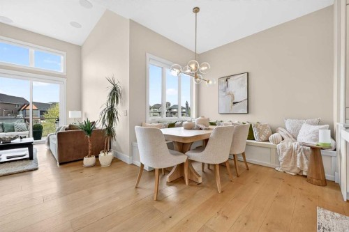 45 Cranbrook Rise Se, Calgary, AB - Indoor Photo Showing Dining Room