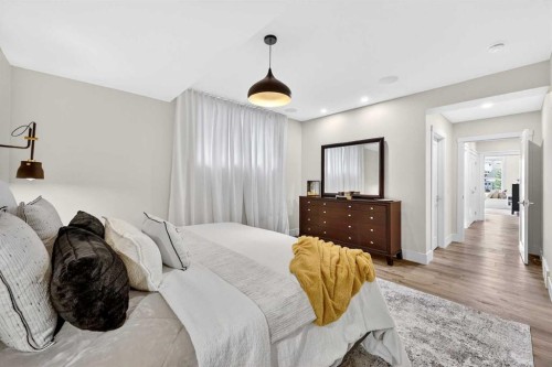 45 Cranbrook Rise Se, Calgary, AB - Indoor Photo Showing Bedroom