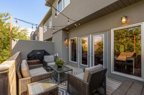 1826 37 Avenue Sw, Calgary, AB - Outdoor With Deck Patio Veranda With Exterior