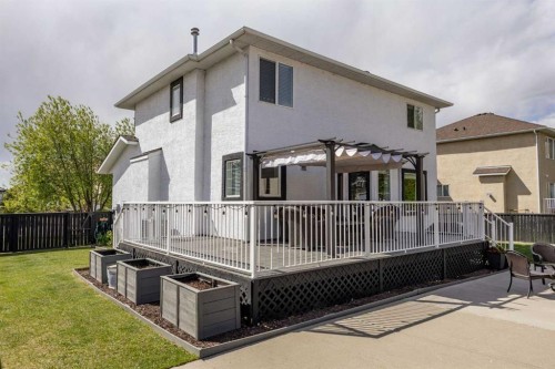 116 Cove Road, Chestermere, AB - Outdoor With Deck Patio Veranda With Exterior