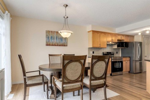 324 Evermeadow Road Sw, Calgary, AB - Indoor Photo Showing Dining Room