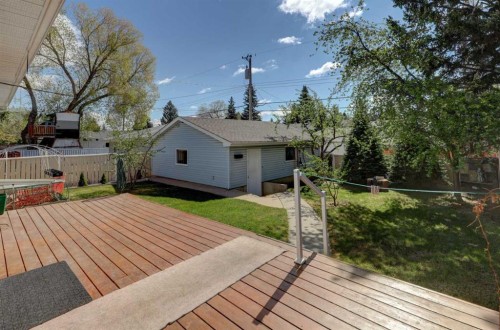 255 Huntcroft Road Ne, Calgary, AB - Outdoor With Deck Patio Veranda