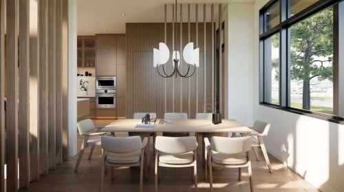 1367 Lake Ontario Drive Se, Calgary, AB - Indoor Photo Showing Dining Room