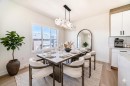 407 Rivercrest Road, Cochrane, AB  - Indoor Photo Showing Dining Room 