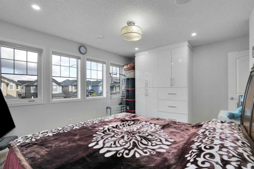 449 Skyview Ranch Way Ne, Calgary, AB - Indoor Photo Showing Bedroom