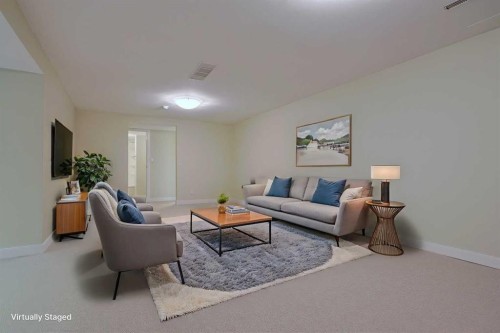 175 Brabourne Road Sw, Calgary, AB - Indoor Photo Showing Living Room