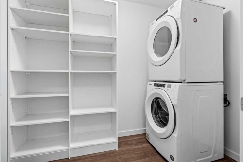 401-24 Mahogany Path Se, Calgary, AB - Indoor Photo Showing Laundry Room