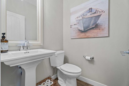 19 Masters Mews Se, Calgary, AB - Indoor Photo Showing Bathroom