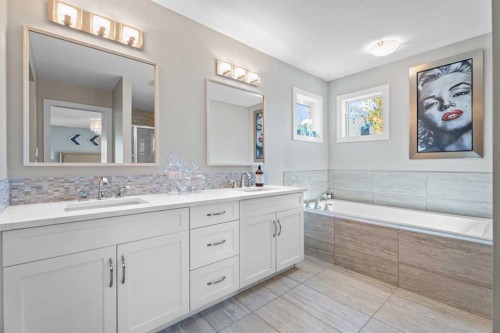 19 Masters Mews Se, Calgary, AB - Indoor Photo Showing Bathroom