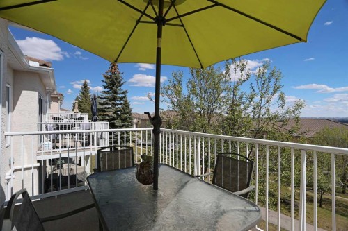 92 Hamptons Link Nw, Calgary, AB - Outdoor With Balcony With Exterior