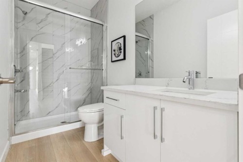 202-95 Saddlecrest Circle Ne, Calgary, AB - Indoor Photo Showing Bathroom