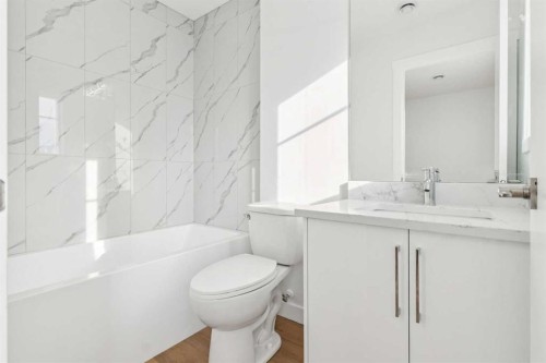 202-95 Saddlecrest Circle Ne, Calgary, AB - Indoor Photo Showing Bathroom