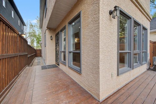 1206 19 Avenue Nw, Calgary, AB - Outdoor With Deck Patio Veranda With Exterior