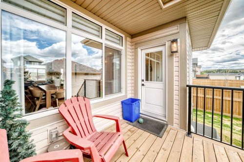3 Agate, Cochrane, AB - Outdoor With Deck Patio Veranda With Exterior